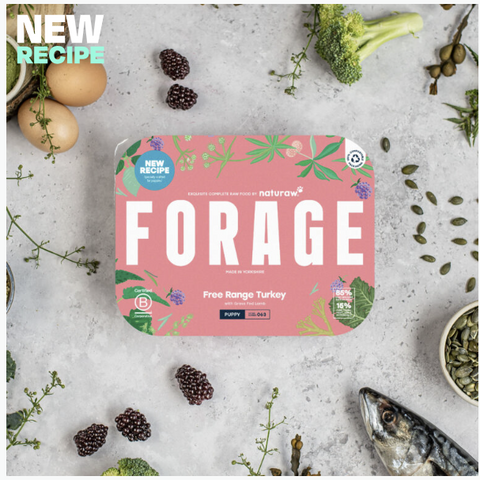Naturaw Forage Puppy, Turkey 500g