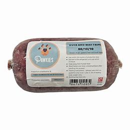 Pawkies Duck and Beef Tripe 80/10/10
