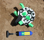 Dog Football with grab tags